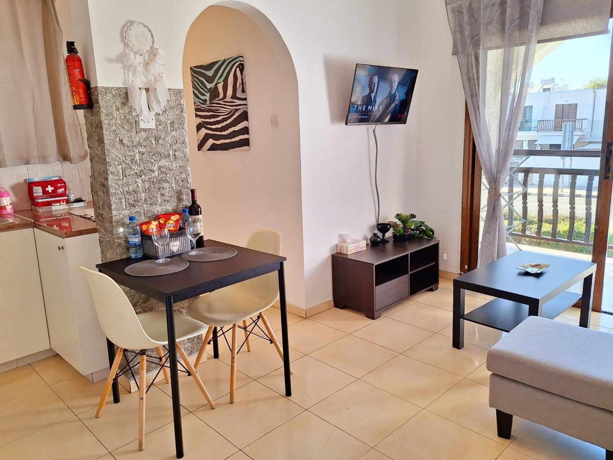 Kato Paphos Apt 400M To The Beach 外观 照片